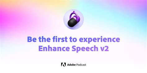 adobe podcast beta|Enhance Speech from Adobe .